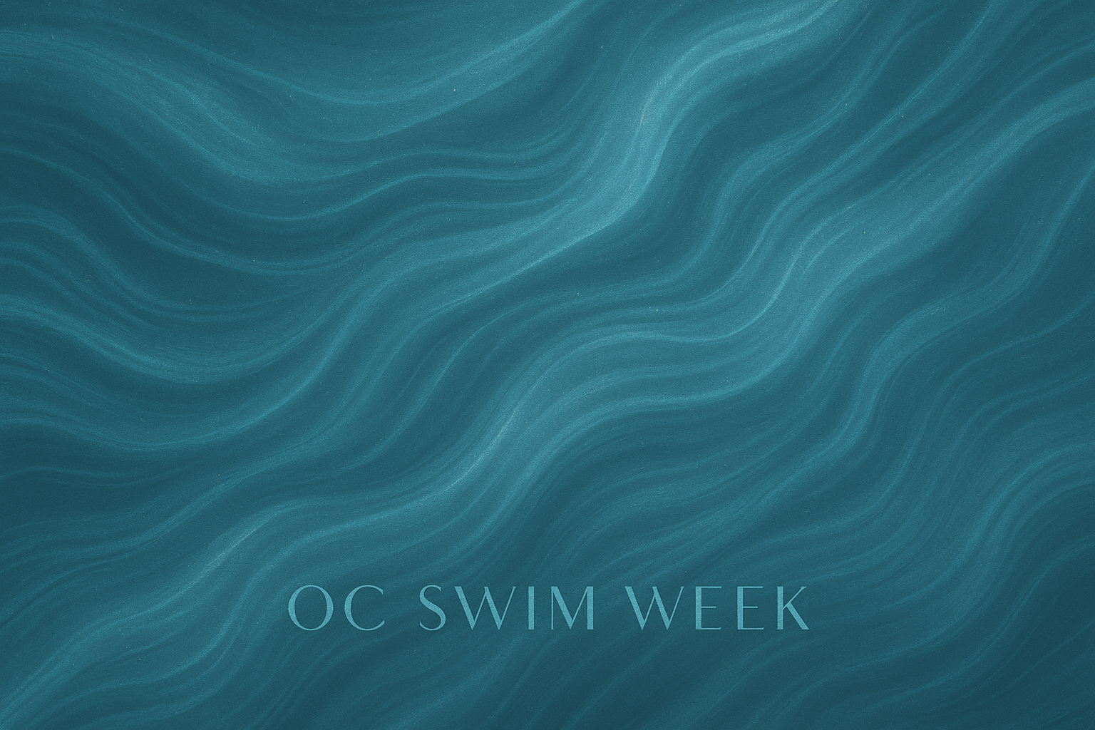 Abstract luxury ocean-inspired background for OC Swim Week